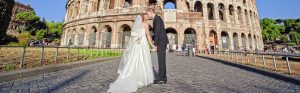 wedding rome colosseum